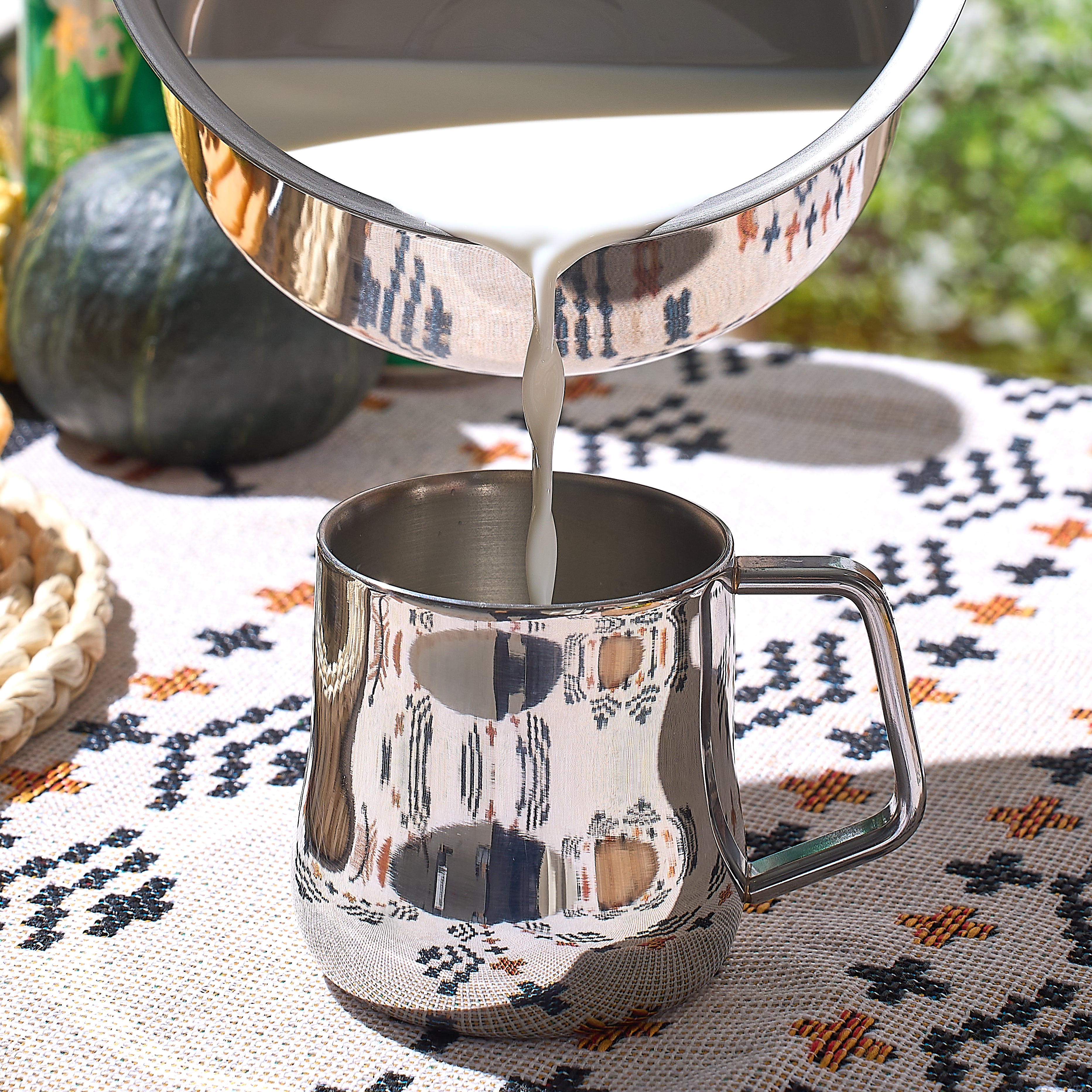 (Limited Edition) Handcrafted Mirror-Finish Stainless Steel Coffee Mug