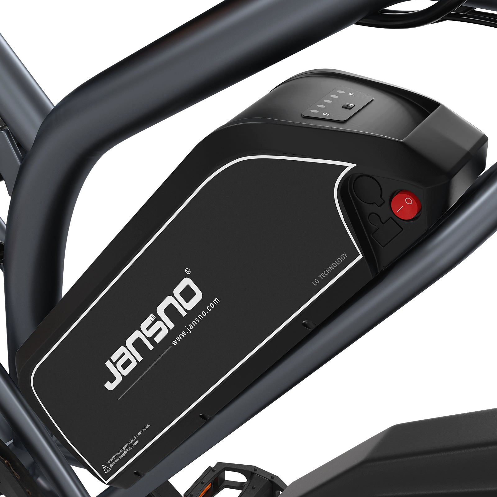JANSNO X50 Fat Tire Electric Bike for Adults,NFC Display