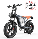 JANSNO X60 Electric Bike Dual Motor All-Wheel Drive