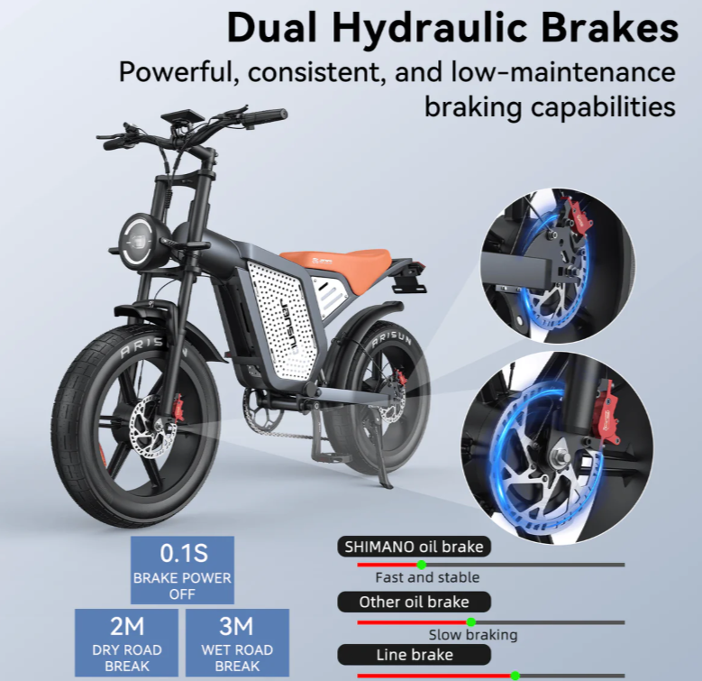 JANSNO X60 Electric Bike Dual Motor All-Wheel Drive