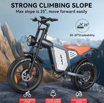 JANSNO X60 Electric Bike Dual Motor All-Wheel Drive