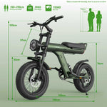 Jansno X90 Electric Bike for Young Riders – Perfect for Daily Rides