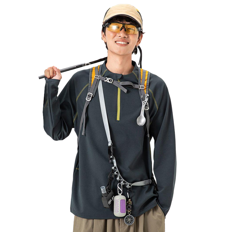 Half-Zip T-shirt – KY26AW0029